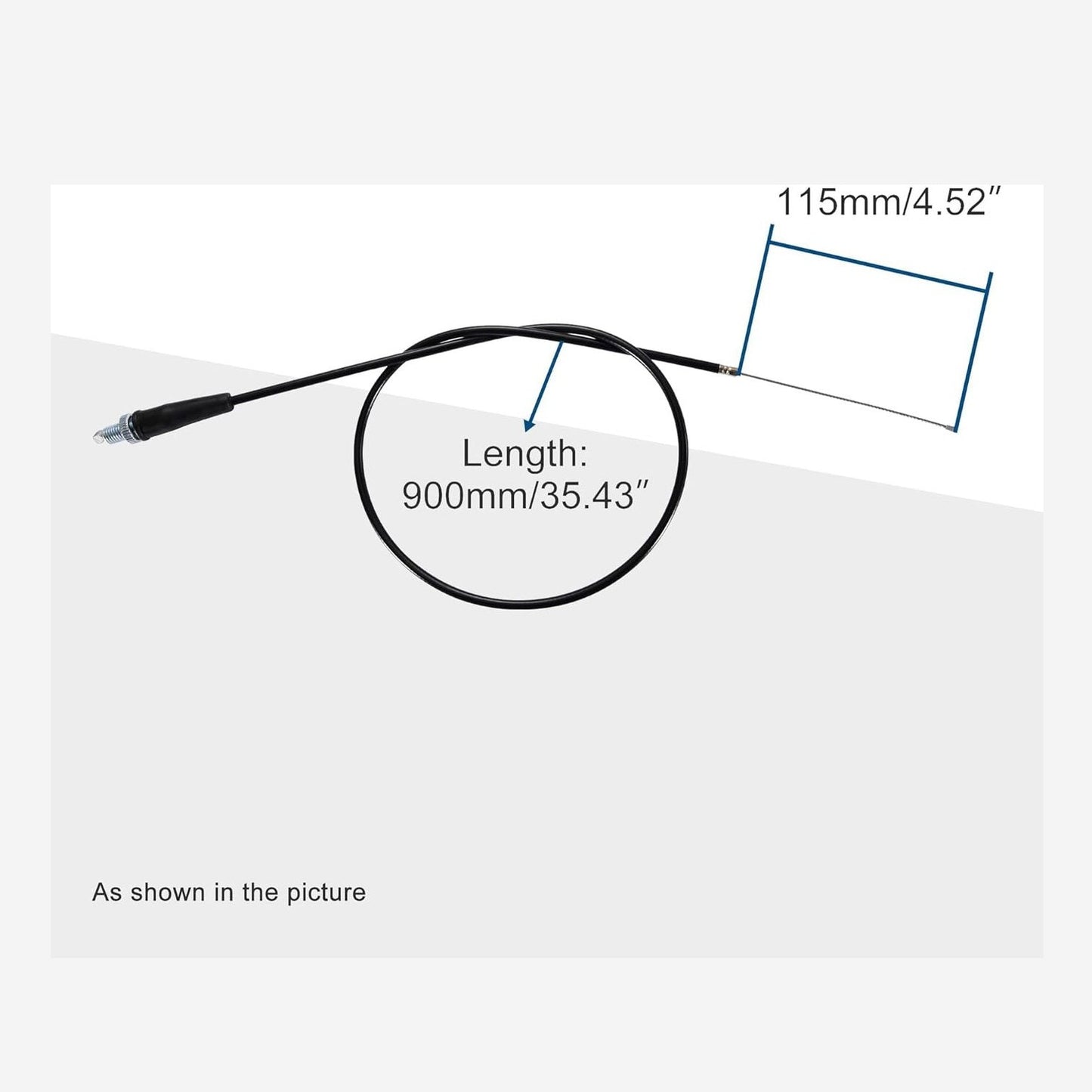 GOOFIT 35.43" Throttle Cable for 50cc 70cc 90cc 110cc 125cc Dirt Bike Pit Bike