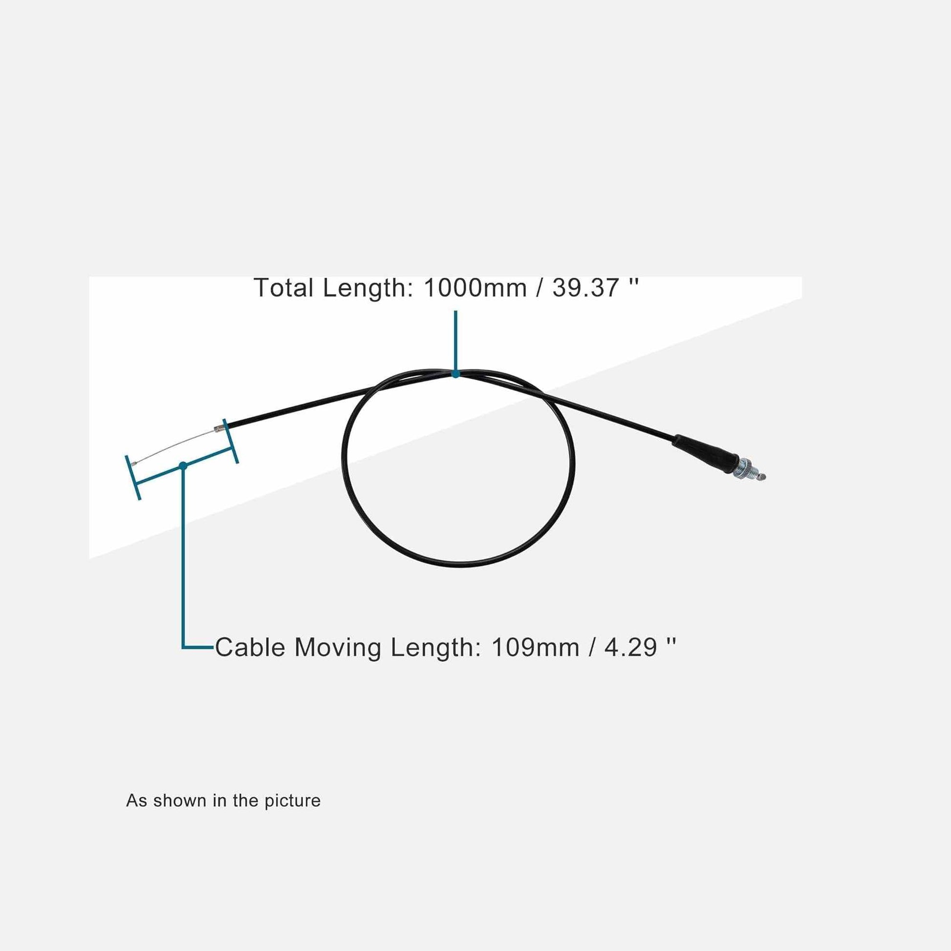 GOOFIT 39.37" Throttle Cable for 125cc 140cc 150cc Vertical Engine Dirt Bike Pit Bike Trail Bike