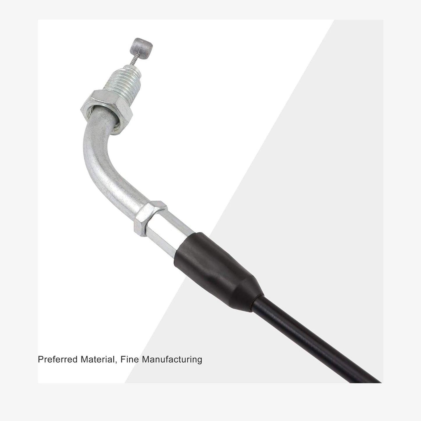 GOOFIT 44.6" Throttle Cable with Vertical Engine for 125cc 150cc 200cc 250cc ATV Dirt Bike