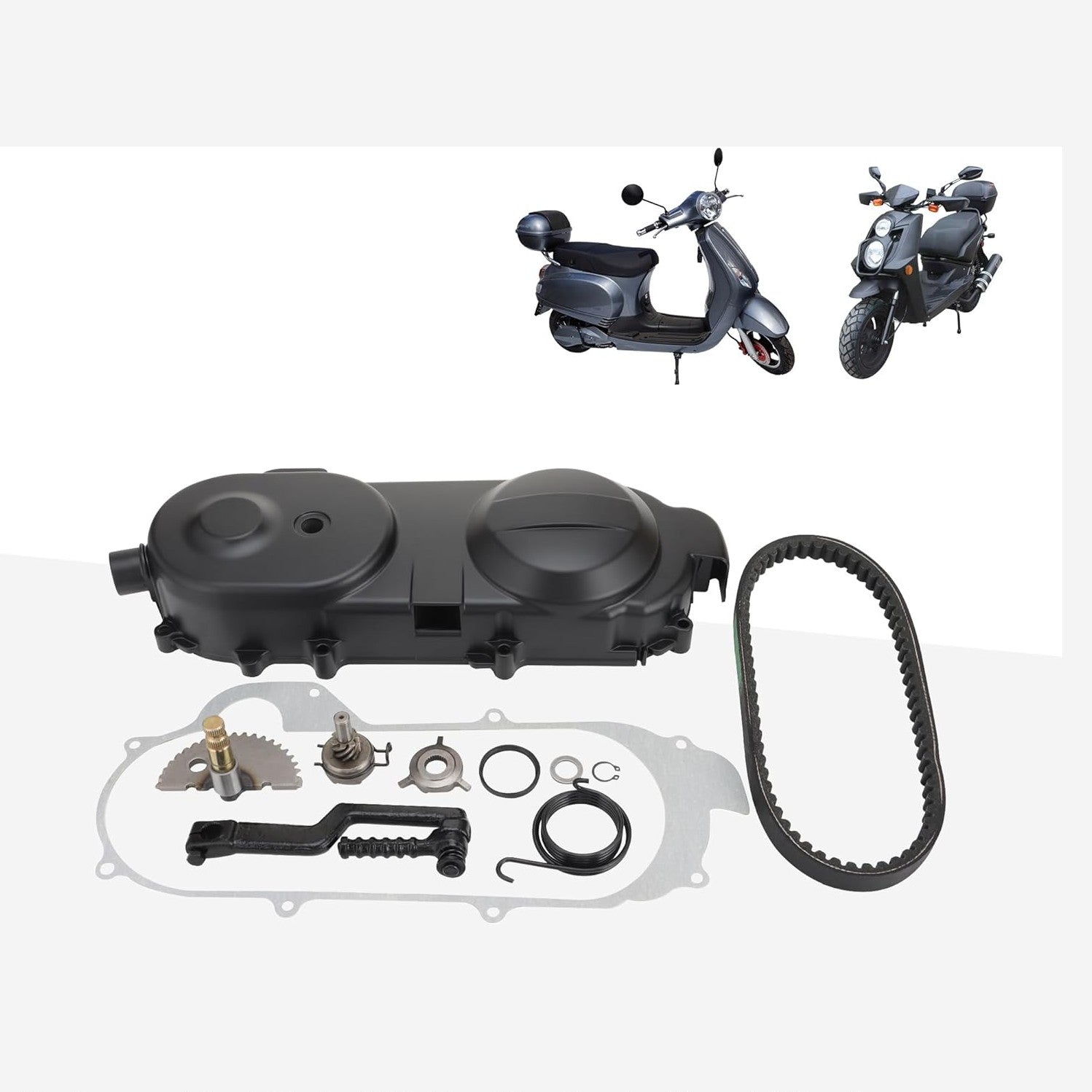 Transmission Cover Assembly For 4 Stroke GY6 49cc 50cc