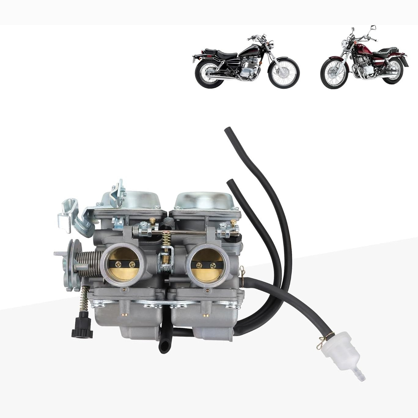 Twin Carburetor For Chamber 250cc Rebel CMX 250cc CMX250 CA250