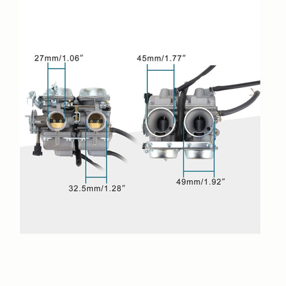 Twin Carburetor For Chamber 250cc Rebel CMX 250cc CMX250 CA250