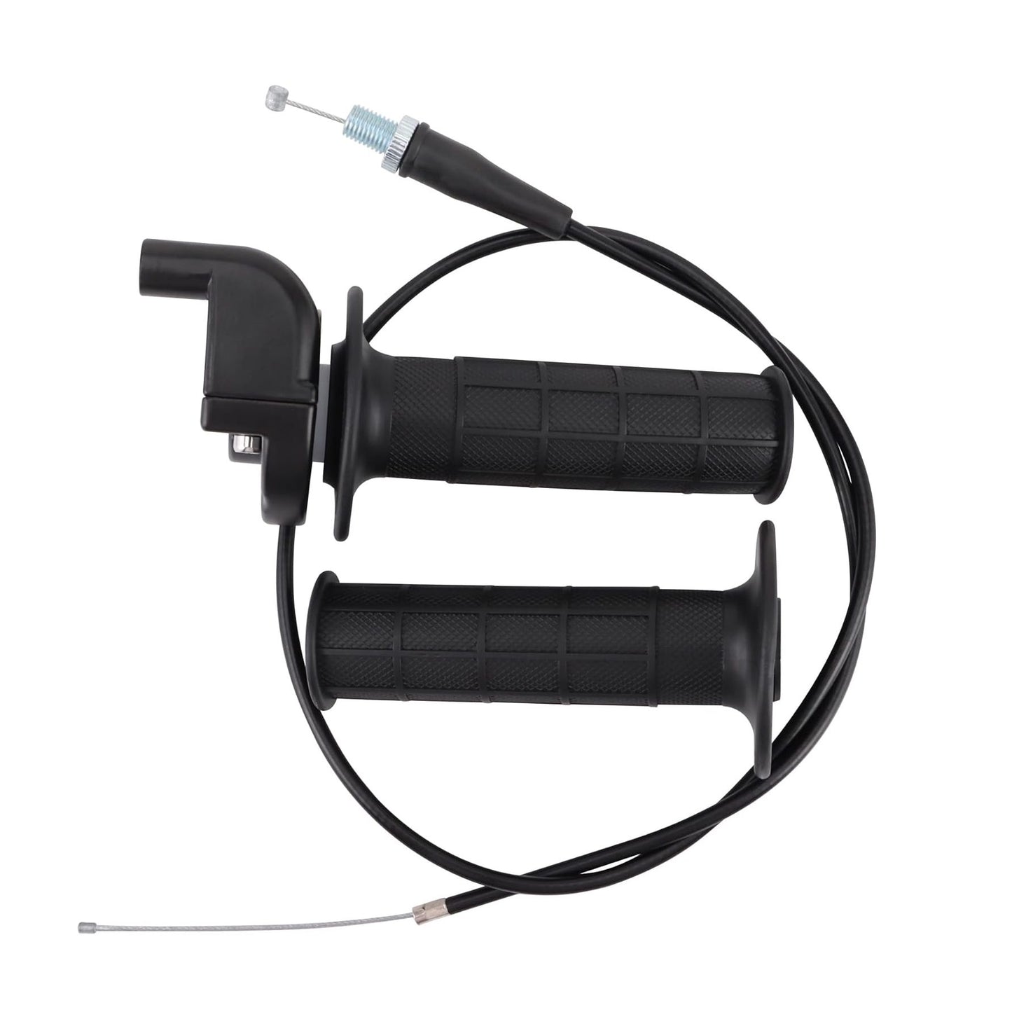 GOOFIT 7/8" 22mm Dirtbike Twist Throttle Handle Grip Cable Throttle Clamp for 50cc 90cc 110cc 125cc 140cc 150cc 200cc 250cc 4-stroke Pit Bike Mimi Bike