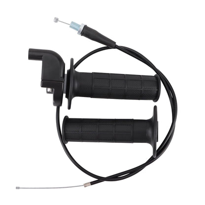 GOOFIT 7/8" 22mm Dirtbike Twist Throttle Handle Grip Cable Throttle Clamp for 50cc 90cc 110cc 125cc 140cc 150cc 200cc 250cc 4-stroke Pit Bike Mimi Bike