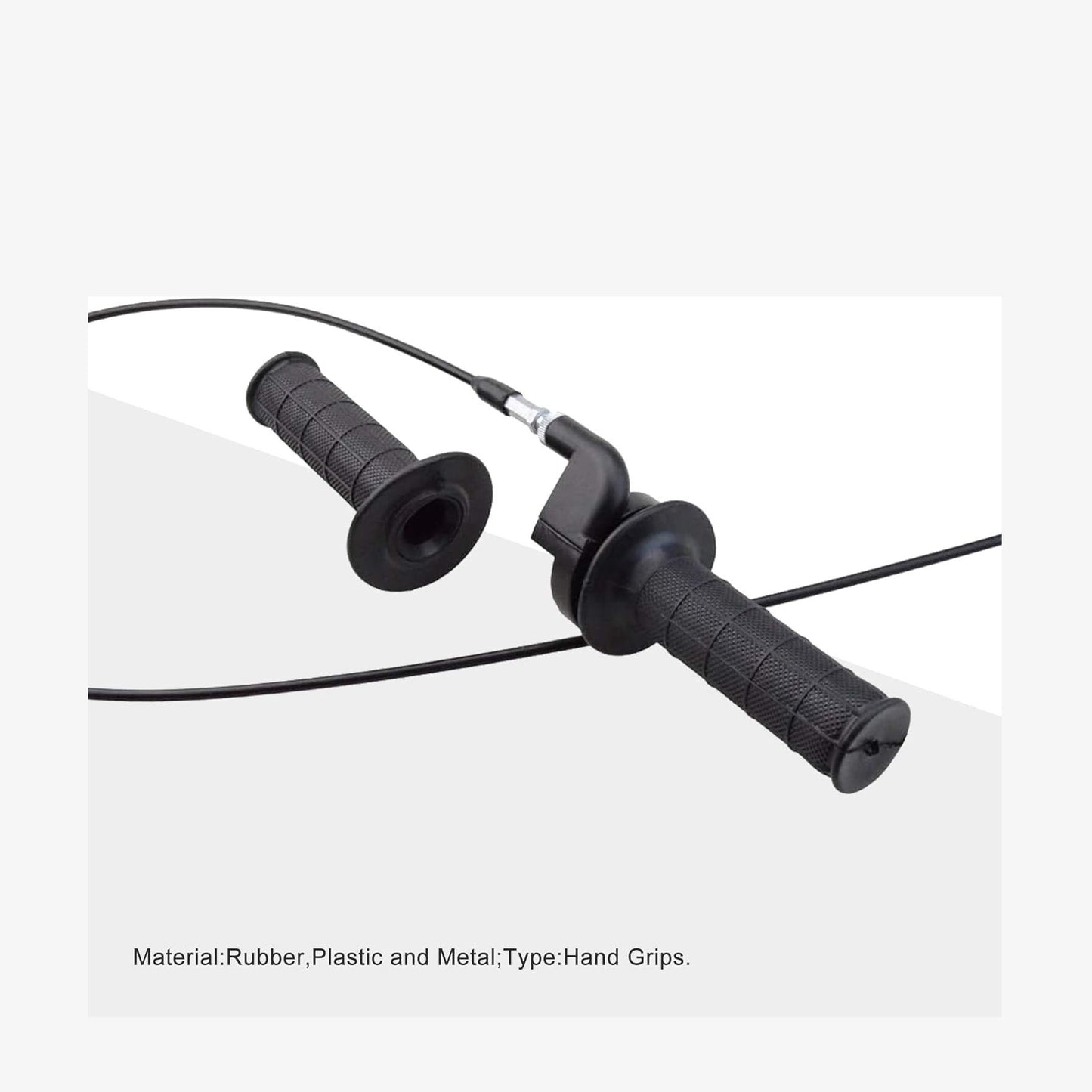 GOOFIT 7/8" 22mm Dirtbike Twist Throttle Handle Grip Cable Throttle Clamp for 50cc 90cc 110cc 125cc 140cc 150cc 200cc 250cc 4-stroke Pit Bike Mimi Bike