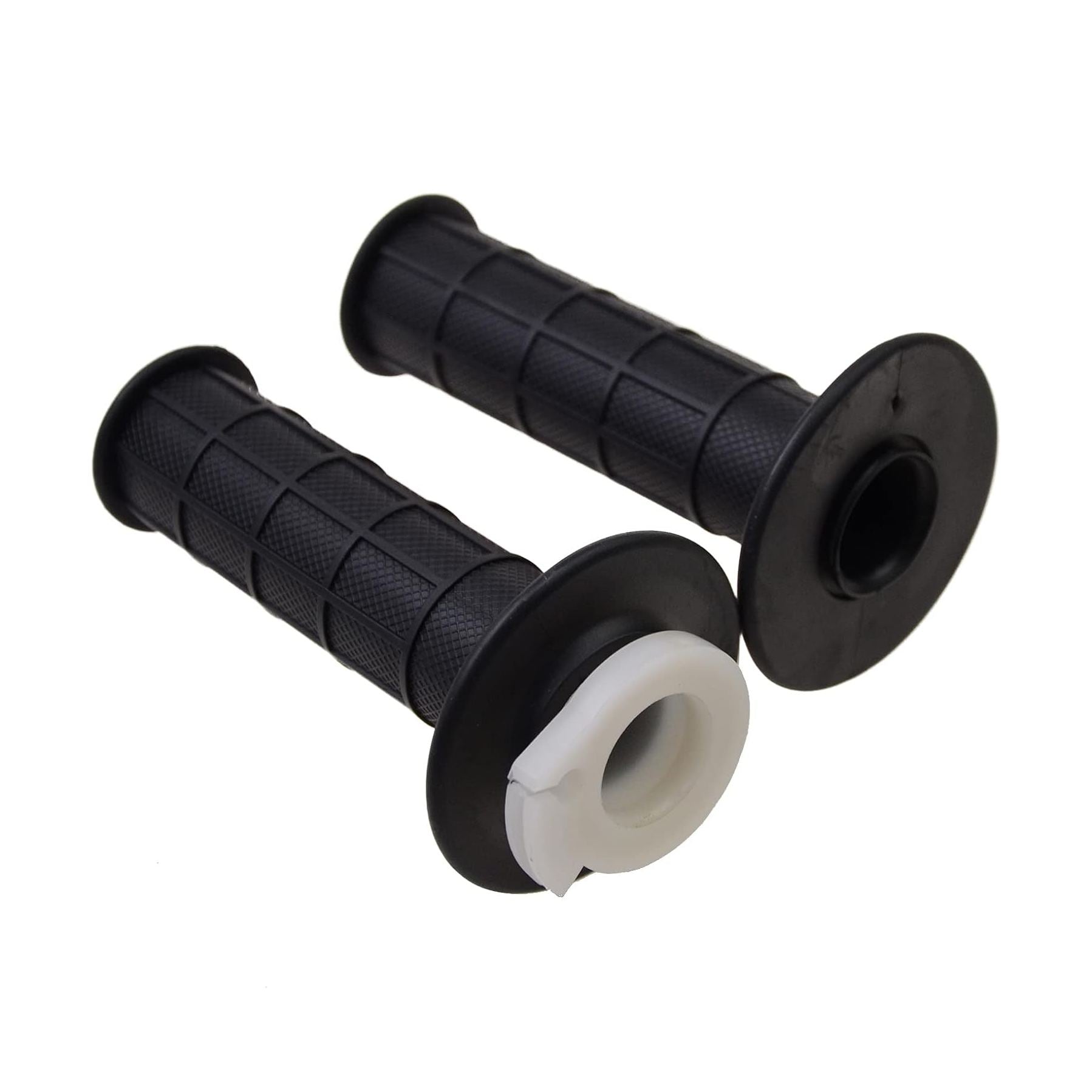 GOOFIT 7/8" Twist Throttle Accelerator Handle Grips and Bent Cable Set Replacement for 50cc 110cc 125cc 150cc 250cc SSR 125 Dirt Pocket Rocket Bike Quad ATV Pit Pro Trail Lawn Mower Motor