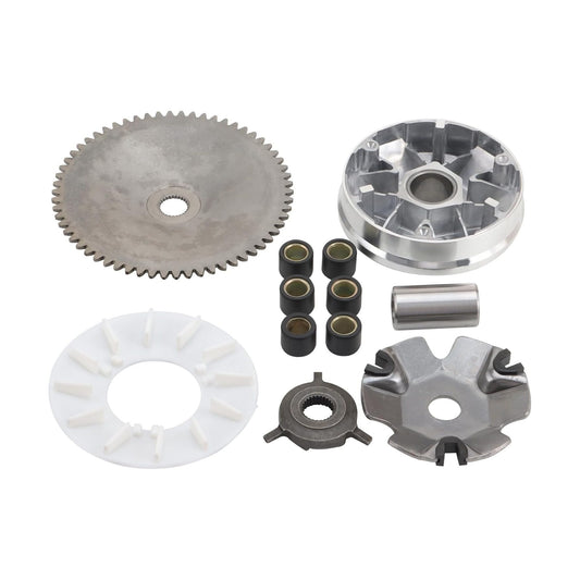 GOOFIT Complete Front Variator Roller Assy Replacement for GY6 50cc Engine Chinese Scooter Moped ATV Kart