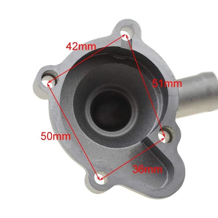 GOOFIT Water Pump Assembly Replacement for Helix CN250 Elite CH250 250cc Moped Scooter Go Kart ATV Quad