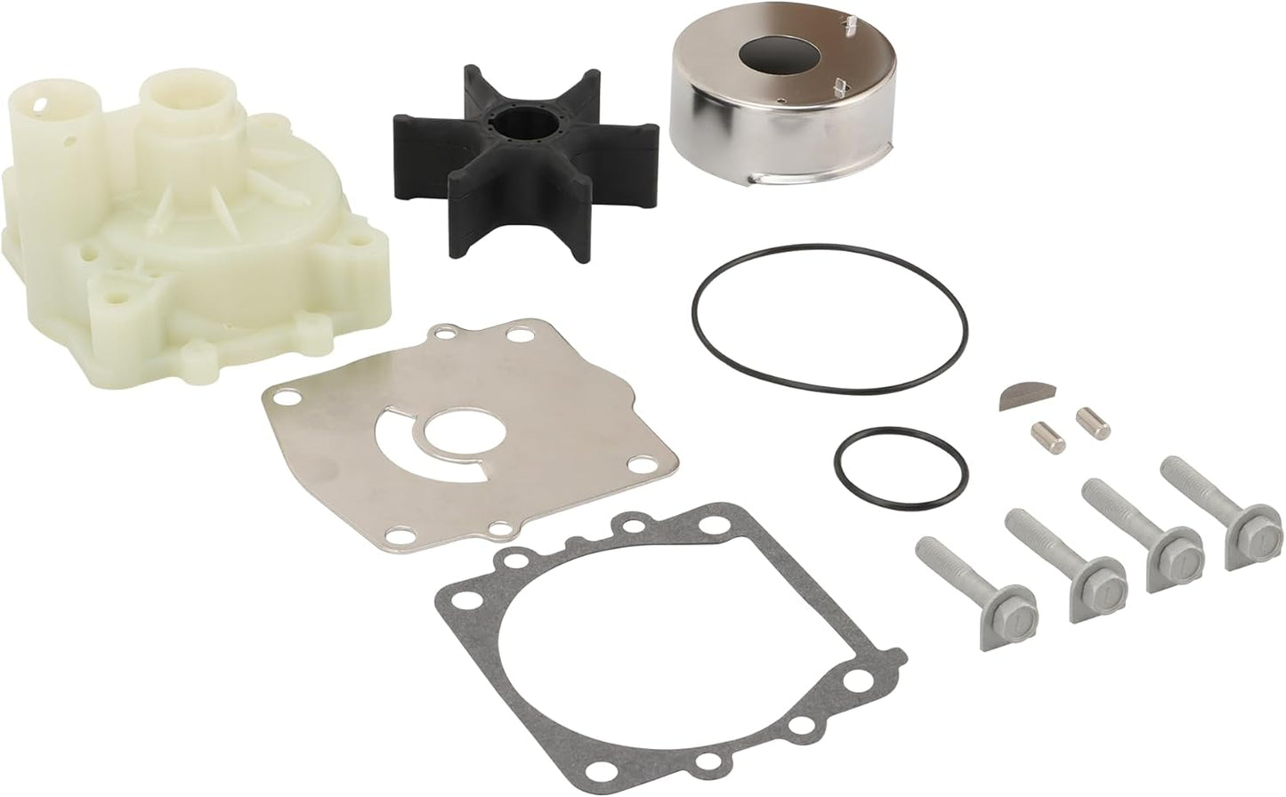 Water Pump Impeller Repair Kit for 150HP-300HP V6 Outboard 61A-W0078