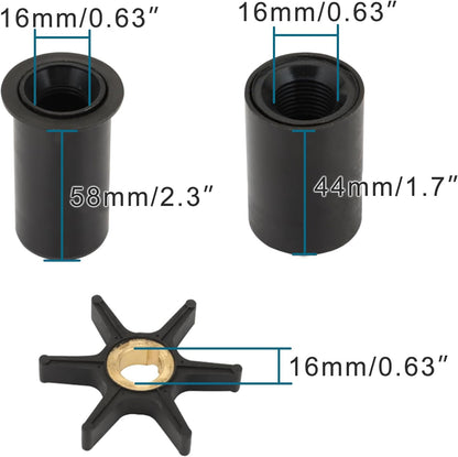 Wartungsset für Wasserpumpe für Mercury Mariner 30PS-50PS 4-Takt 821354A2