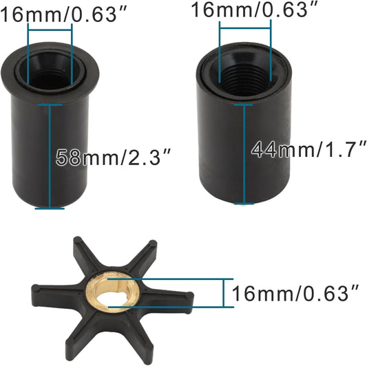 Kit di manutenzione pompa acqua per Mercury Mariner 30HP-50HP 4 tempi 821354A2