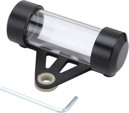 Wasserdichter Halter für Motorrad-Steuerplakette mit Foto-Röhre und 8mm Befestigungsloch