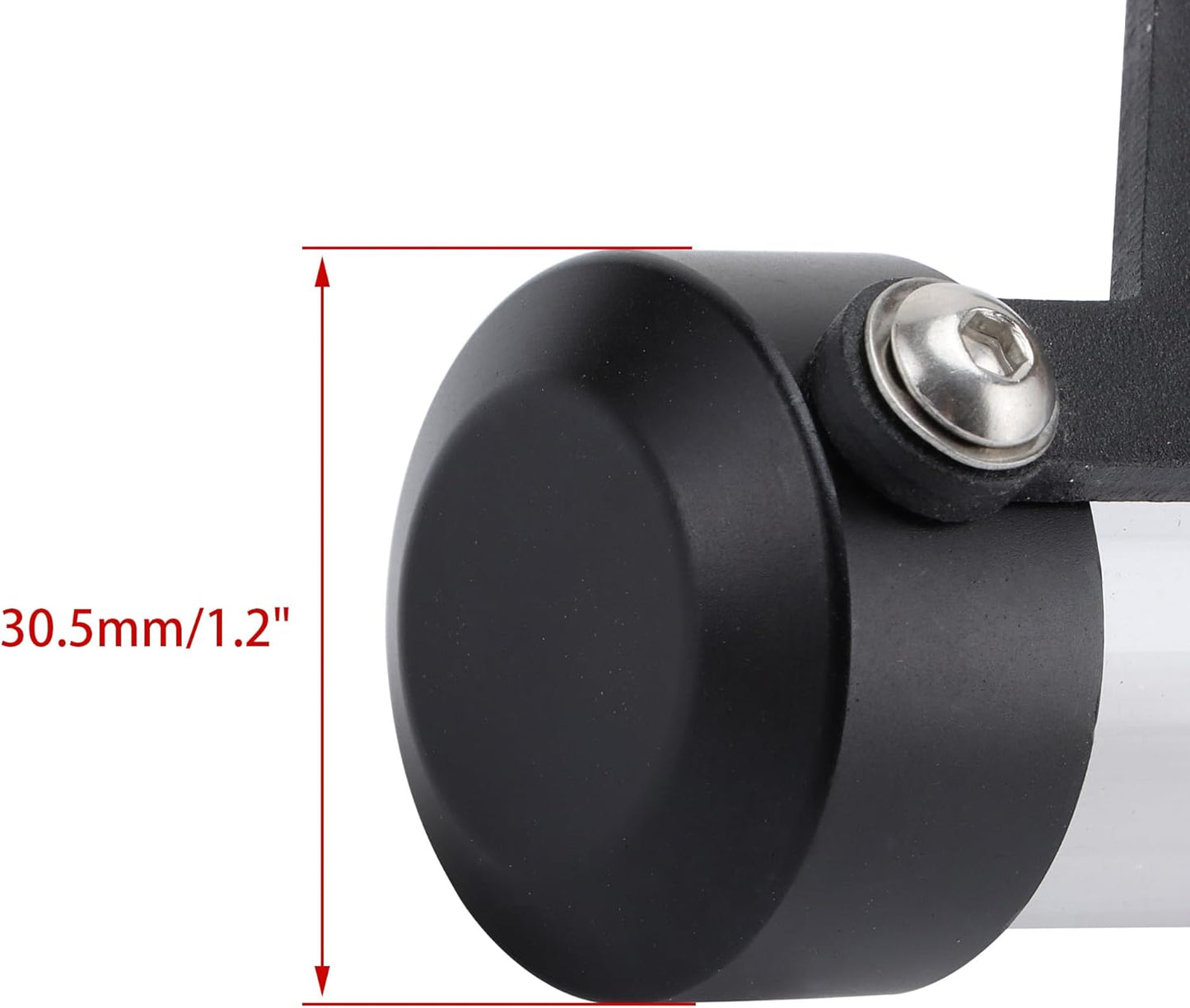 Wasserdichter Halter für Motorrad-Steuerplakette mit Foto-Röhre und 8mm Befestigungsloch