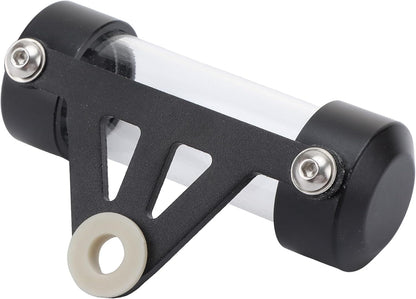 Wasserdichter Halter für Motorrad-Steuerplakette mit Foto-Röhre und 8mm Befestigungsloch