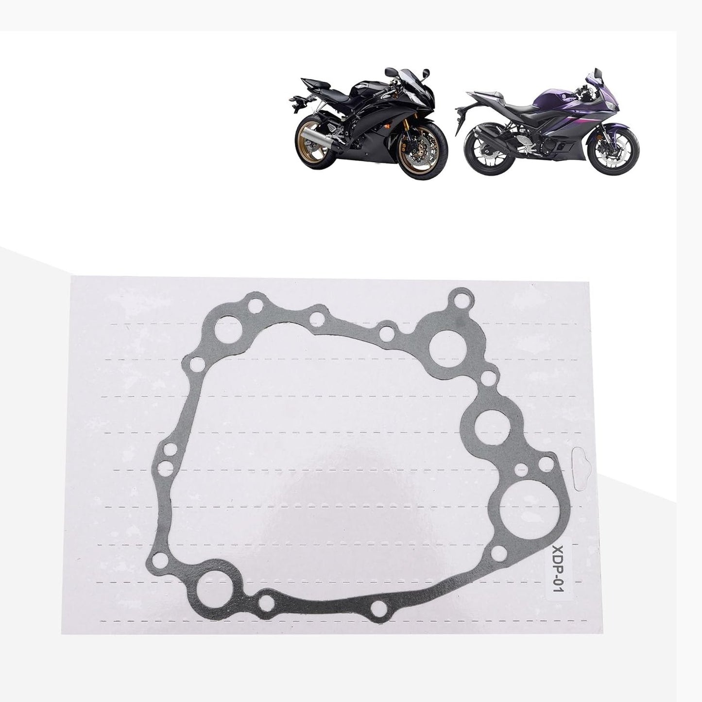 GOOFIT Stator Generator Crankcase Cover Gasket Replacement for YMH1800 OEM:6S5-13563-00-00 1800 1.8T