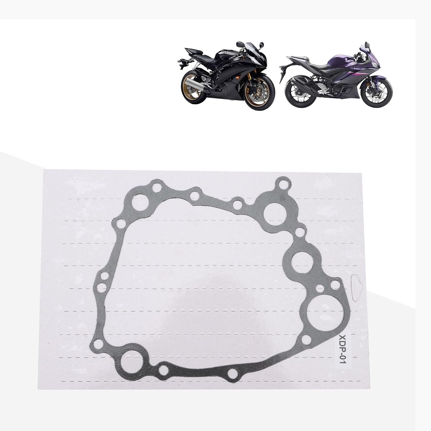 GOOFIT Stator Generator Crankcase Cover Gasket Replacement for YMH1800 OEM:6S5-13563-00-00 1800 1.8T