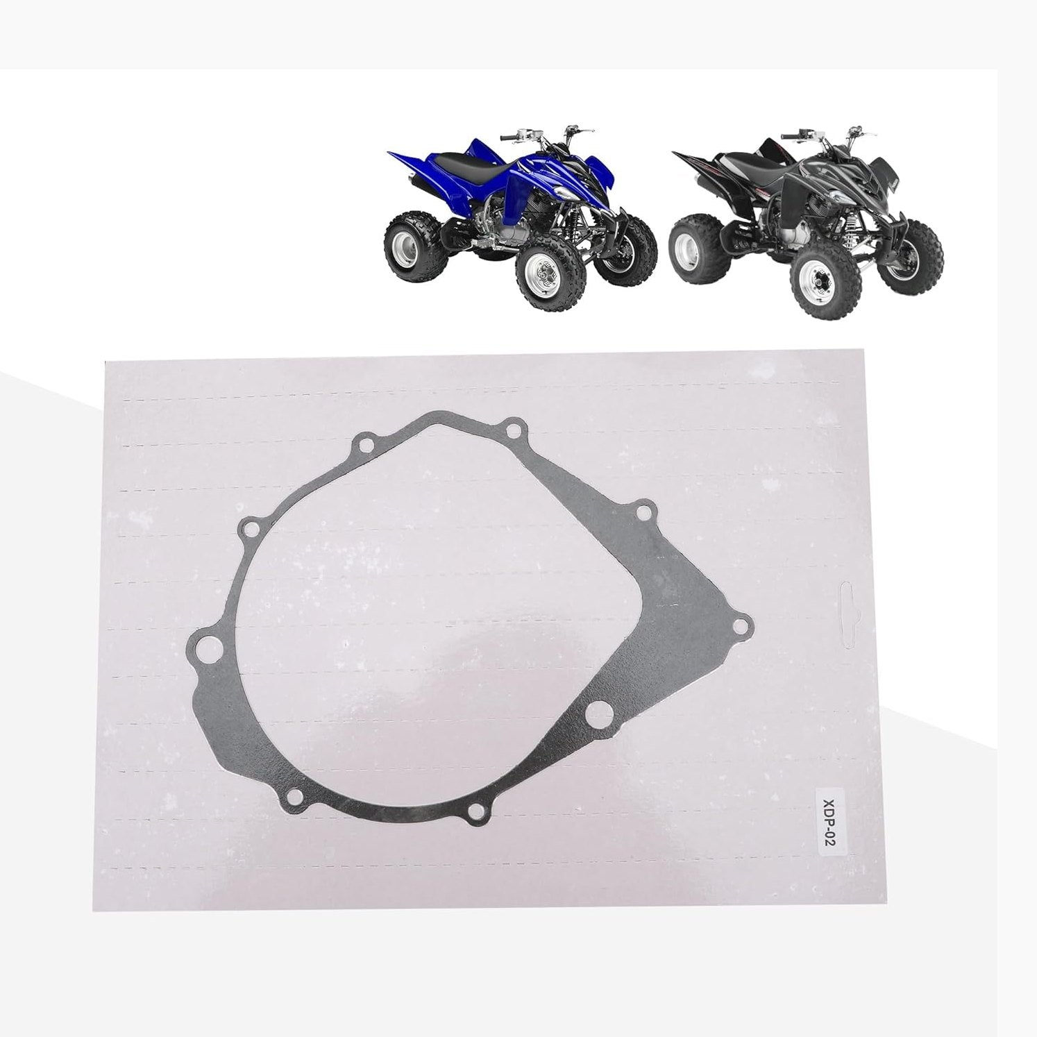 GOOFIT Stator Generator Crankcase Cover Gasket Replacement for YFM350X YFM350ER YFM350R YFM350RSE Moto-4 Raptor 350 YFM 350 X 350