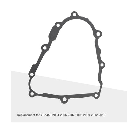 GOOFIT Stator Generator Crankcase Cover Gasket Replacement for YFZ450 2004 2005 2007 2008 2009 2012 2013