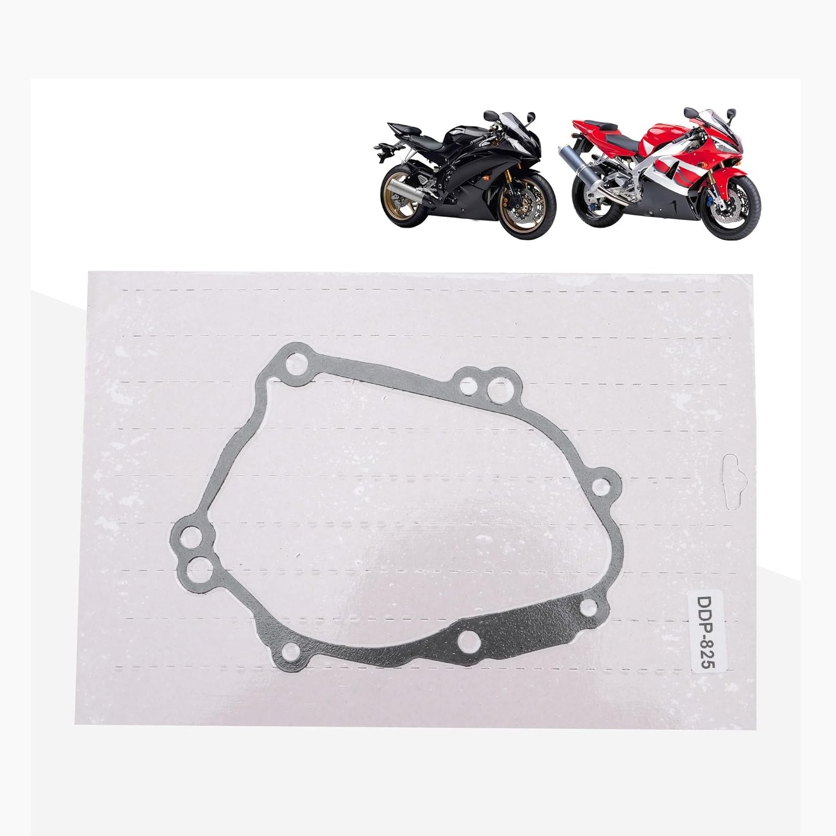 GOOFIT Stator Generator Crankcase Cover Gasket Replacement for YMH YZF-R1 YZF R1 YZFR1 2004 2005 2006 2007 2008