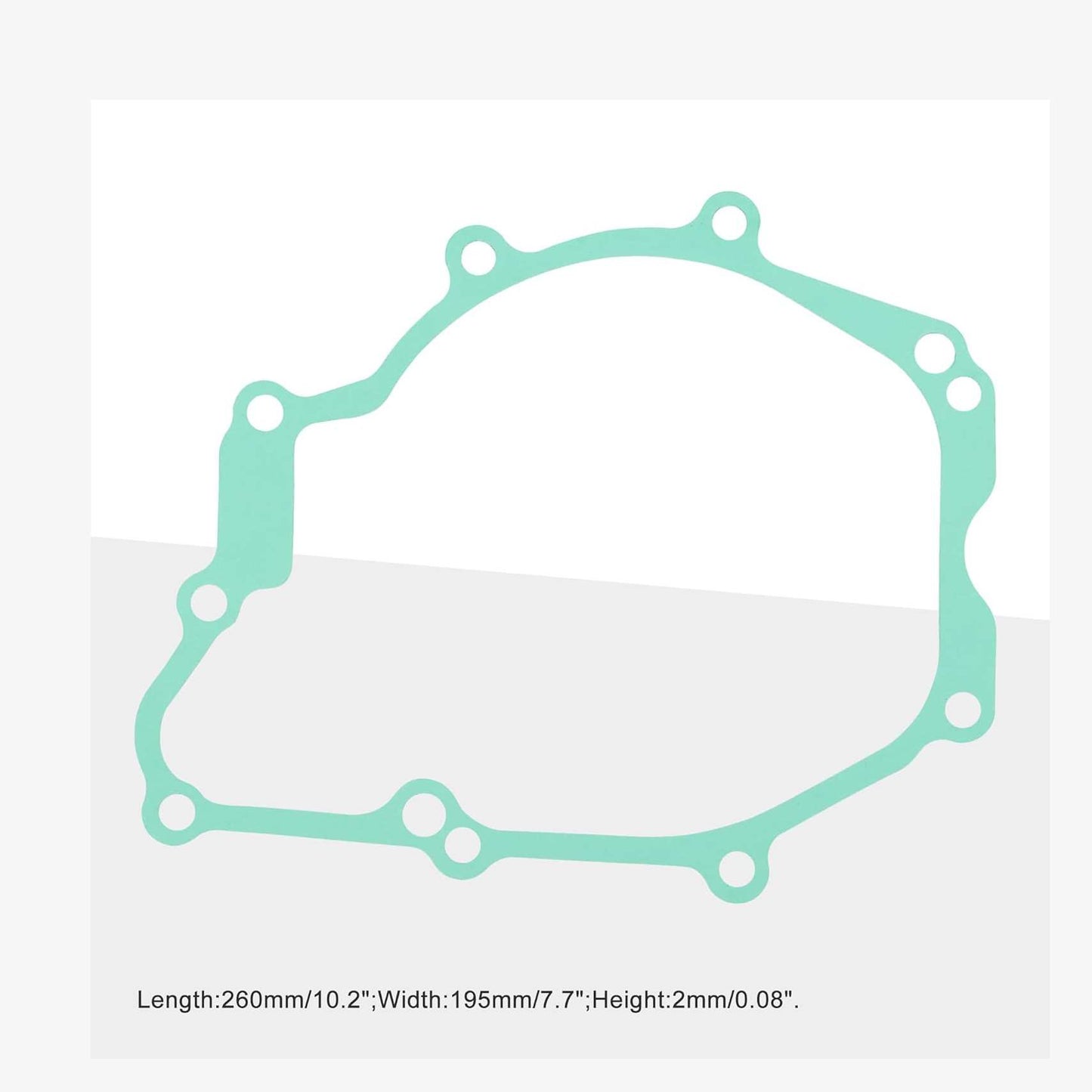 GOOFIT Engine Cover Gasket Replacement for 5SL-15451-00 5VX-15451-01 5VX-15451-00 2003-2006 YZF-R6 2003-2009 YZF-R6S 2003-2005 YZF600 R6 2004-2009 FZ6 FZ6N YZF R6 YZF600 RaceBase 2005