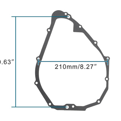 GOOFIT Motorcycle Stator Generator Cover Gasket Replacement for V-Max1200 VMX12 VMX1200 XVZ13 86-93 XVZ12