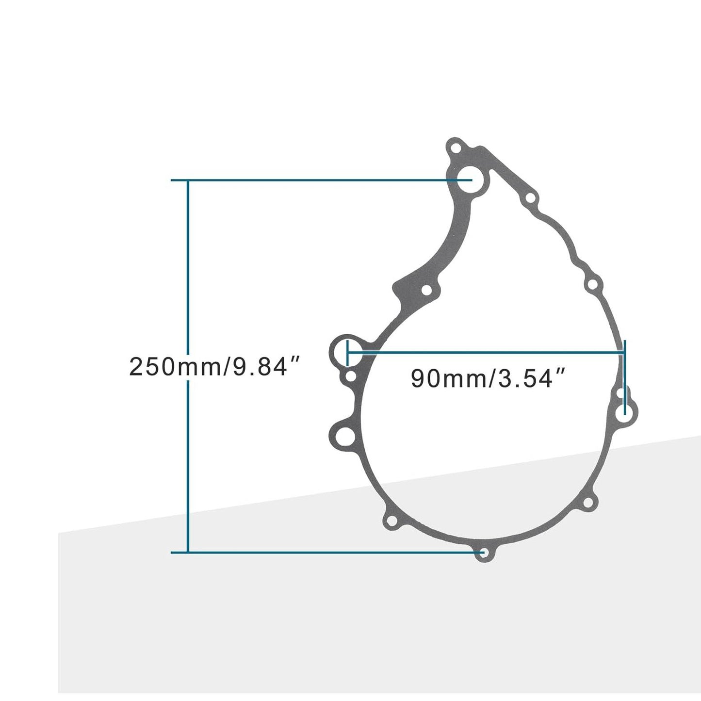GOOFIT Motorcycle Stator Cover Gasket Replacement for XT600 XT600E TT600 SRX600 90-95