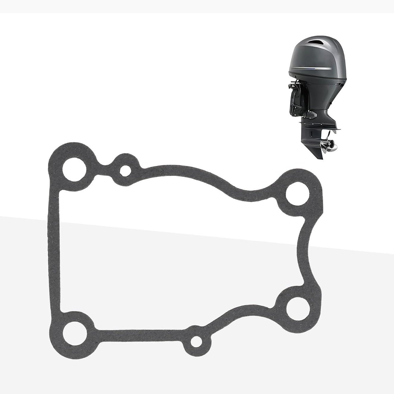 GOOFIT Engine Stator Cover Outboard Gasket Replacement for F30LA F30LEHA F40JEA F40LEHA 6BG-W0078-00-00