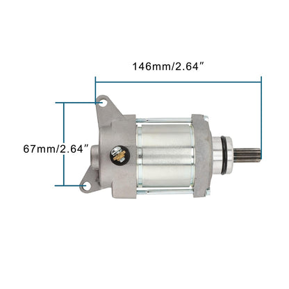 9-Tooth Starter Motor for Yamaha WR450F 2003–2006 5TJ-81890-10