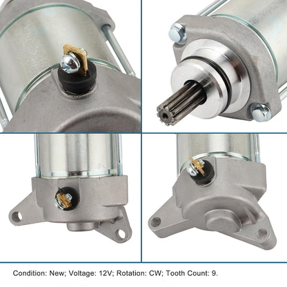 9-Tooth Starter Motor for Yamaha WR450F 2003–2006 5TJ-81890-10