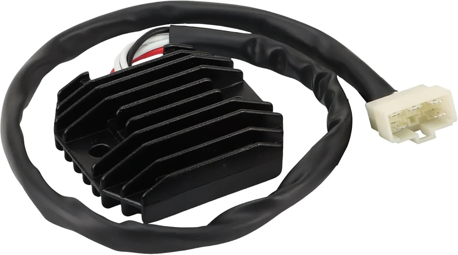 Motorcycle regulator rectifier with heat sink and wiring harness for Yamaha XVS650 V-Star