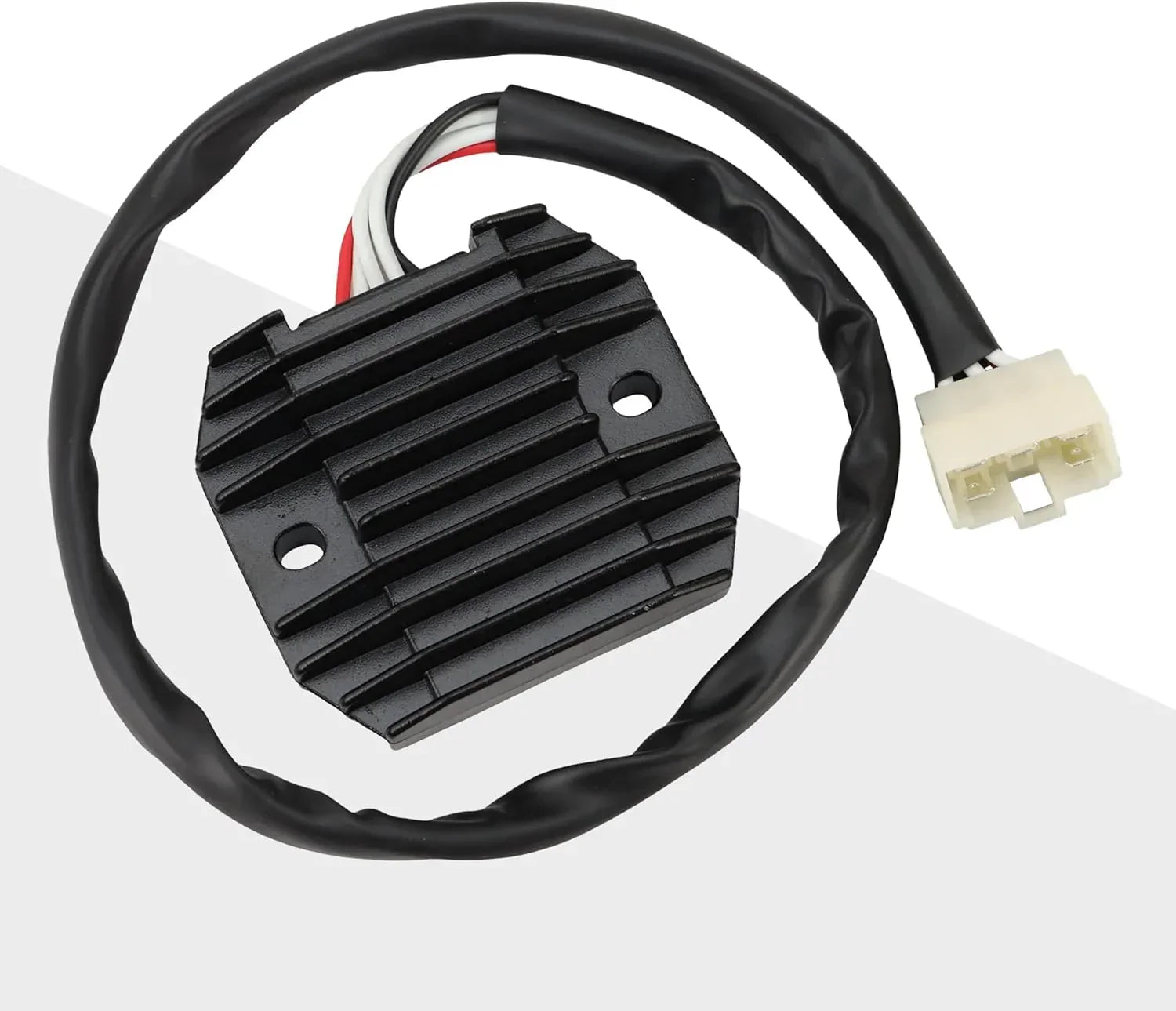 Yamaha XVS650 V-Star DragStar regulator rectifier with wiring harness and connector