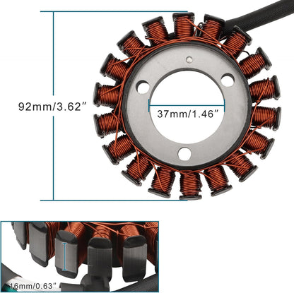 Yamaha YB125 YBR125ED Stator 2007–2014 | 3D9-H1410-10