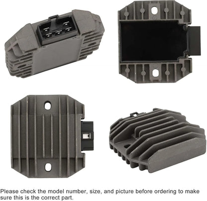 Rectifier regulator replacement for Yamaha YZF-R1, YZF-R6, YZF600R shown from multiple angles