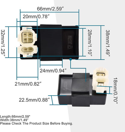 AC 6-Pin CDI Module for GY6 50cc 125cc 150cc Scooter ATV