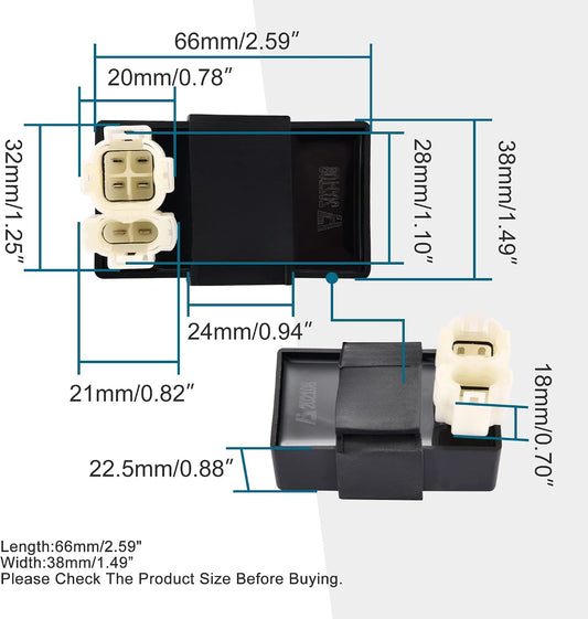 AC 6-Pin CDI Module for GY6 50cc 125cc 150cc Scooter ATV