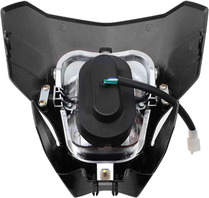 Faro Enduro nero 12V 35W H7 per CRF450L CRF450XR 2019-2020