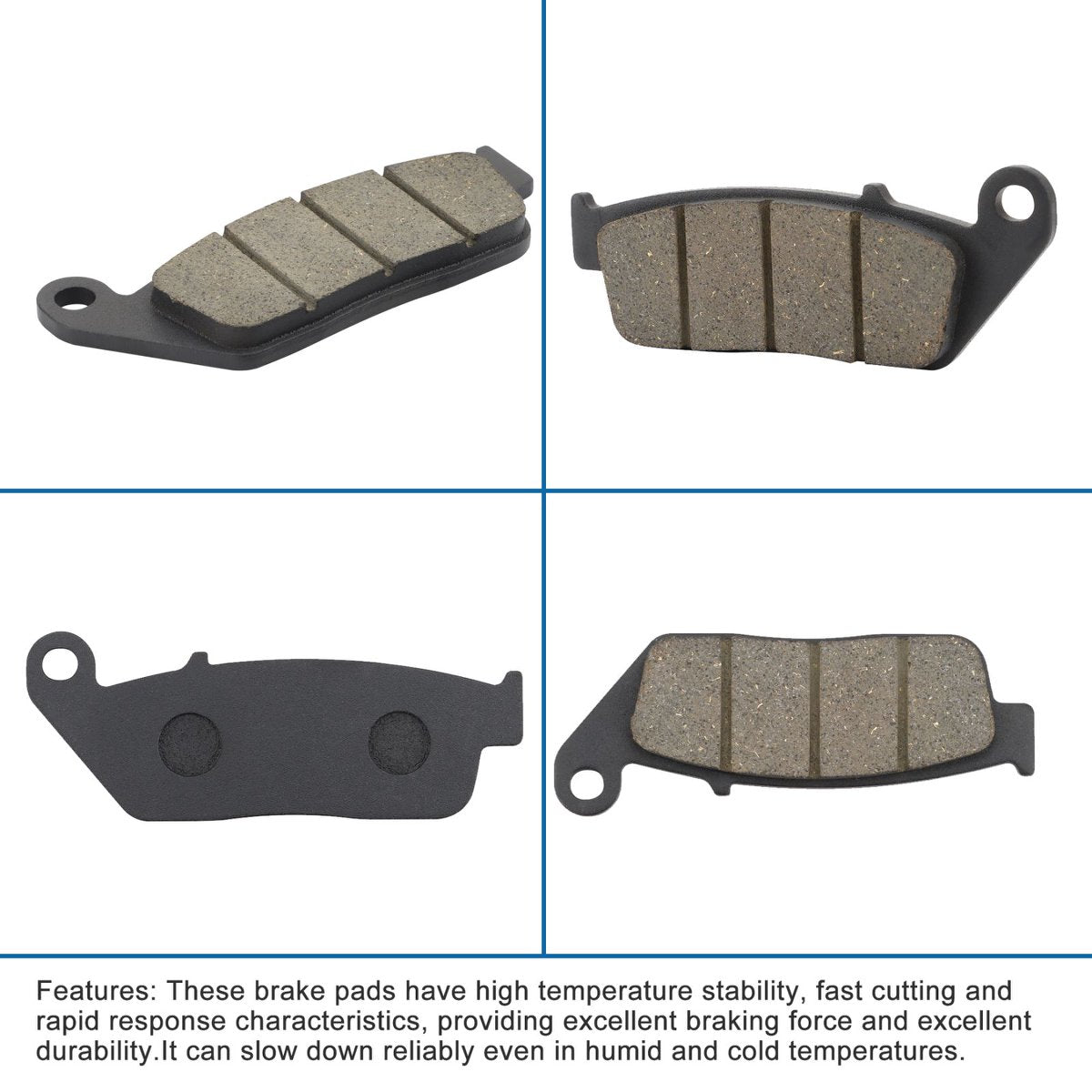 Brake Pads for CM125 GW250 GZ150-A 50cc-150cc Dirt Pit Bike