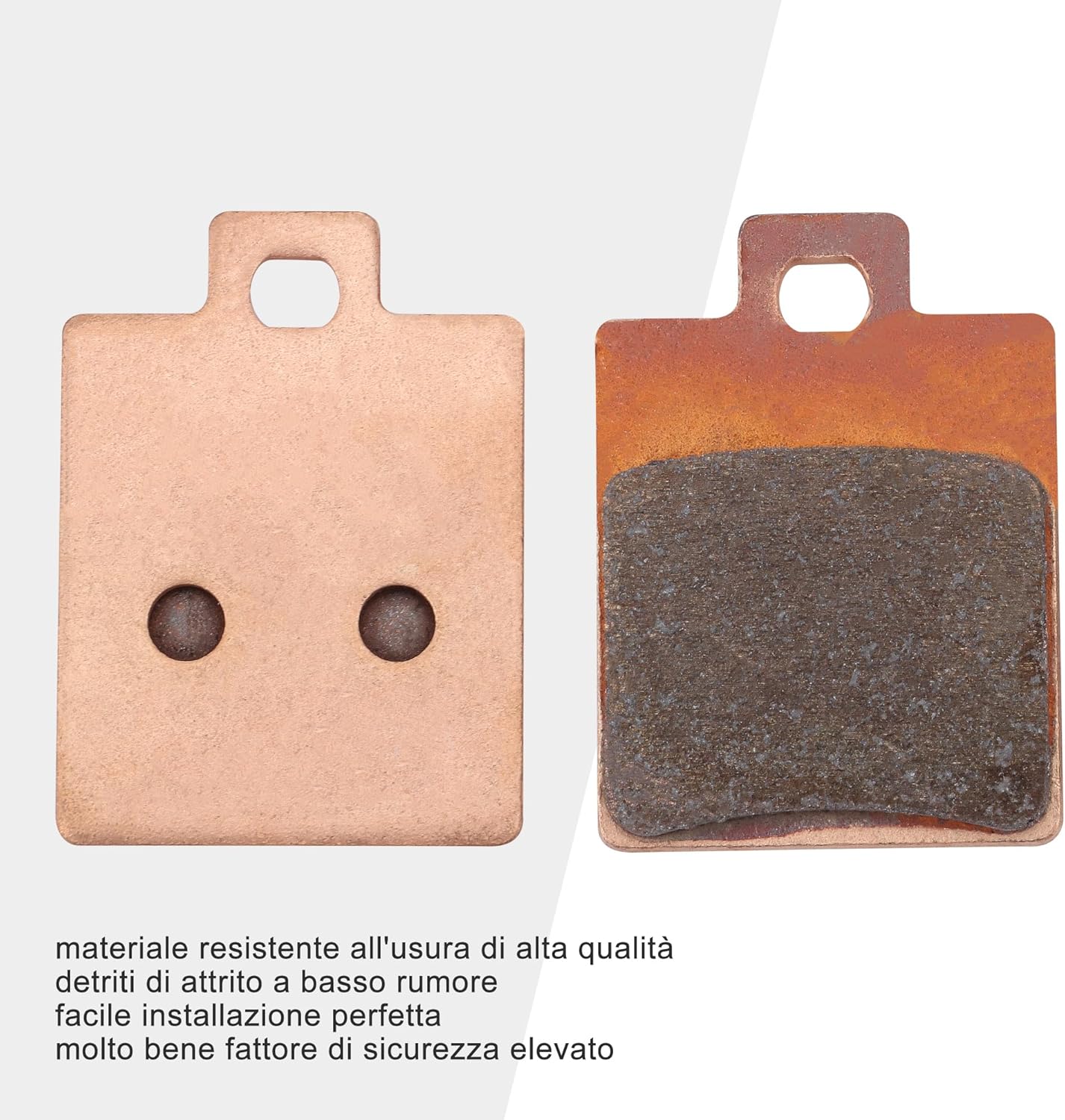 Brake Pads Pair for 50cc-250cc ATV Dirt Bike Pit Bike Trail Bike