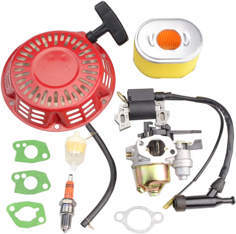 Carburetor Recoil Starter Ignition Coil Kit for GX160 GX200 5.5HP 6.5HP