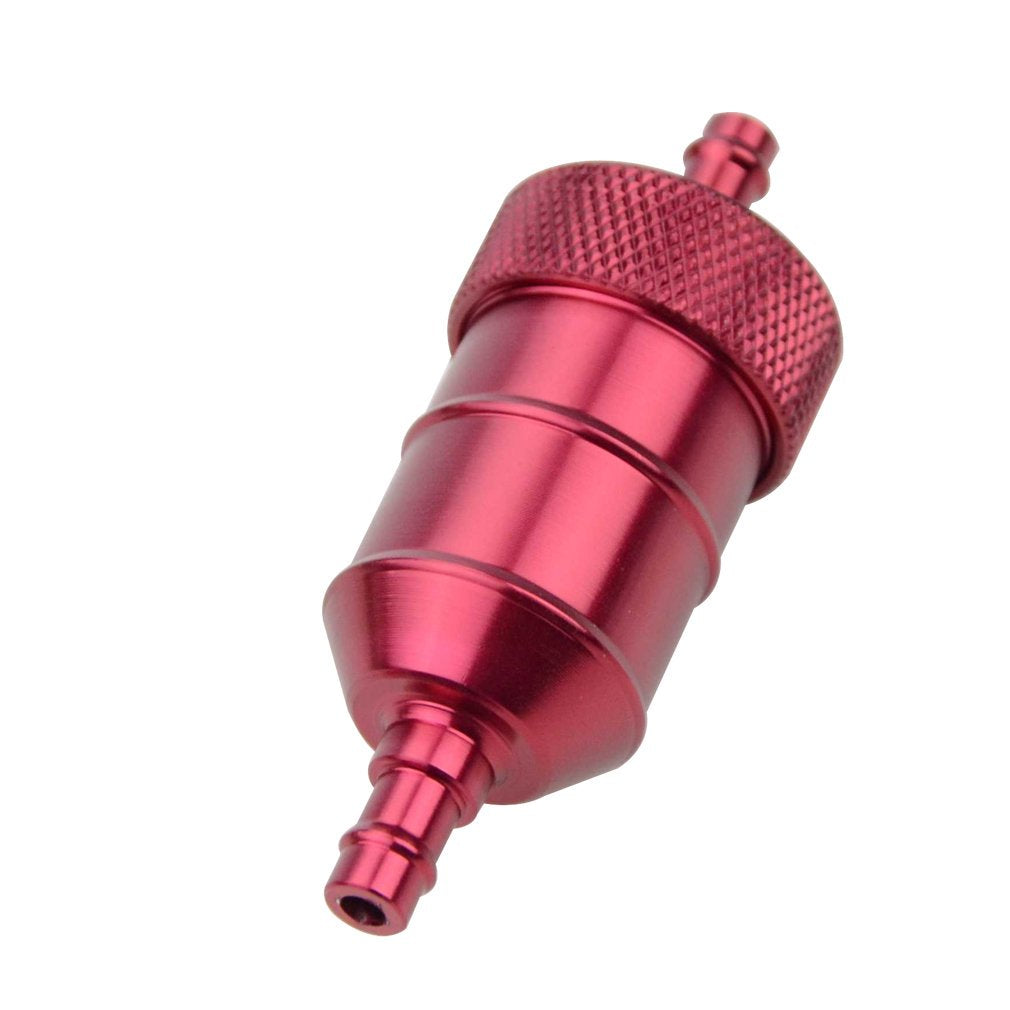 7mm Aluminum Inline Fuel Filter for Mini Bike ATV Dirt Bike Go Kart Motorcycle