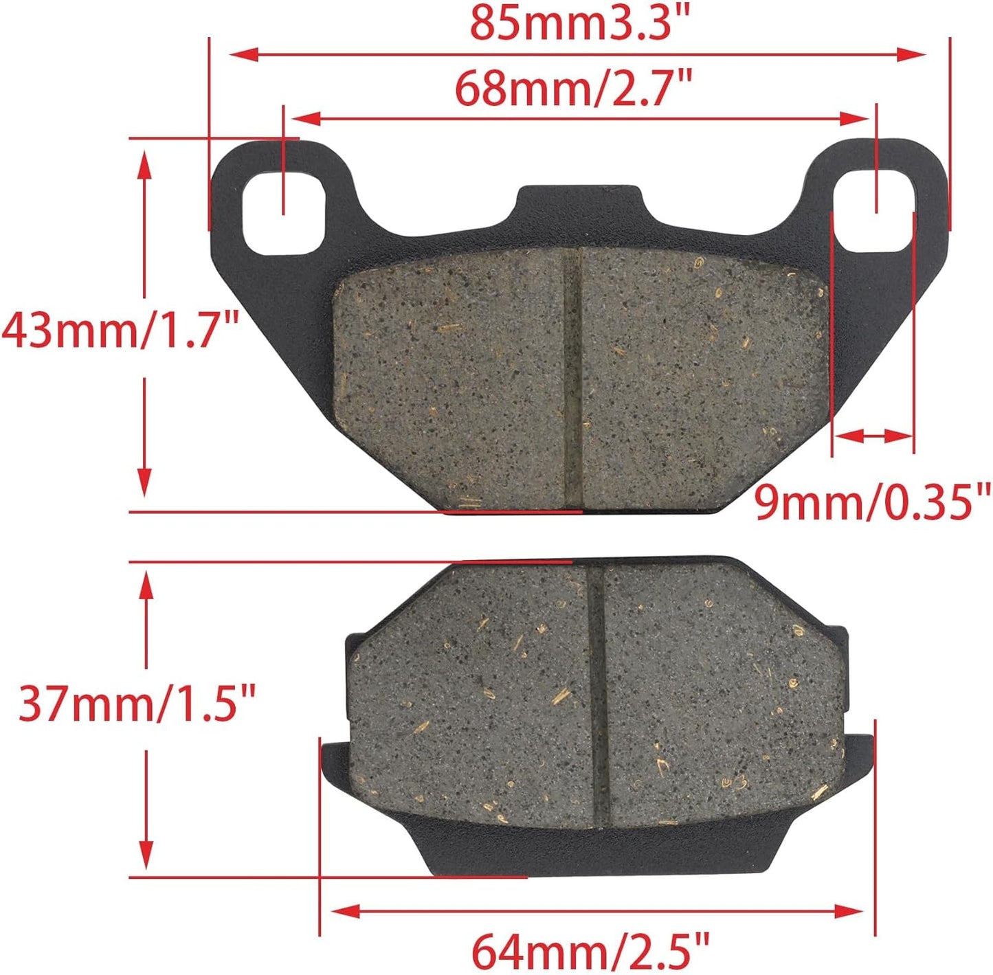 Disc Brake Pads for SYM Hanjiang Scooter