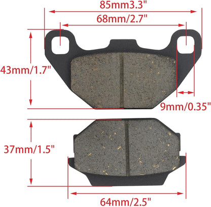 Disc Brake Pads for SYM Hanjiang Scooter
