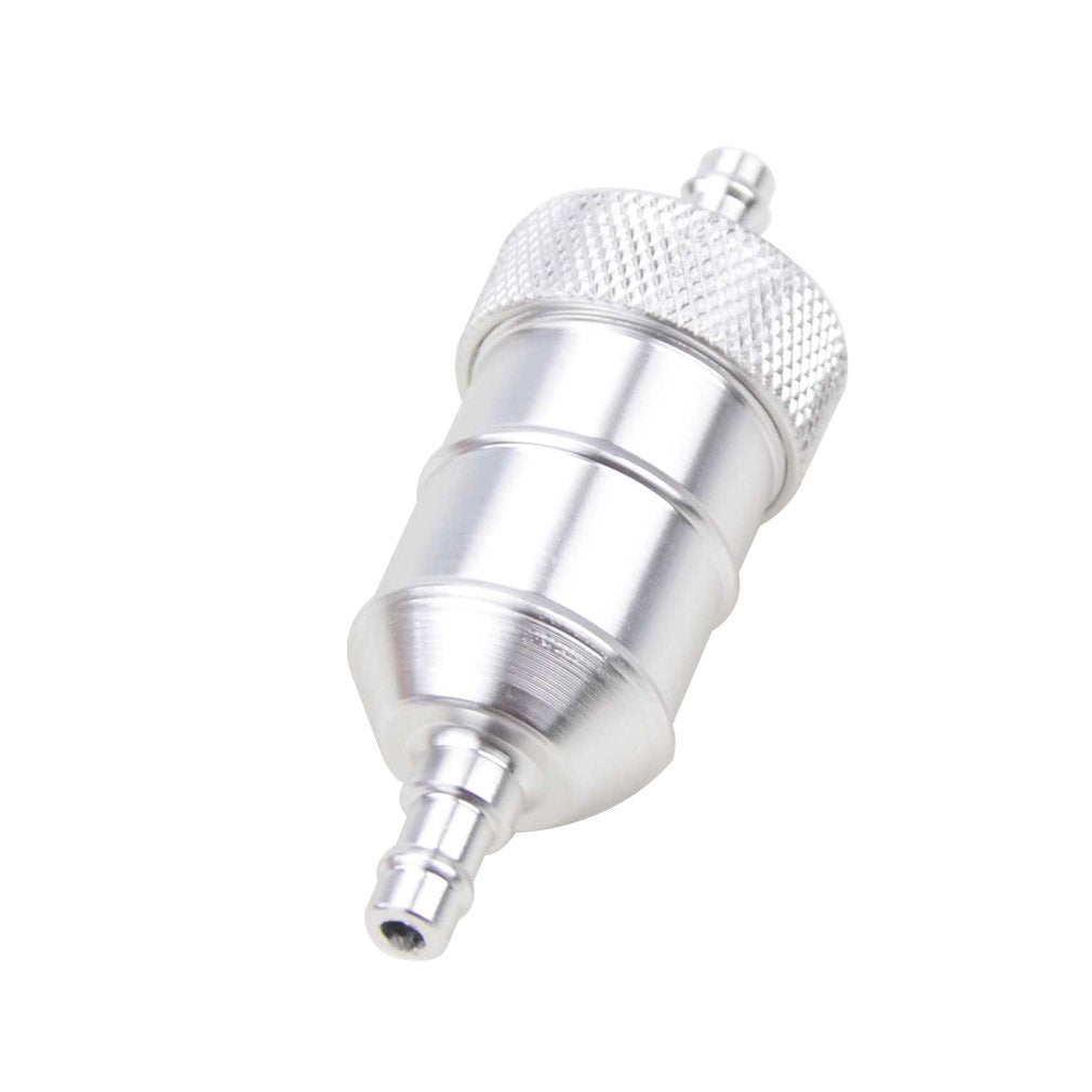 7mm Aluminum Inline Fuel Filter for Mini Bike ATV Dirt Bike Go Kart Motorcycle