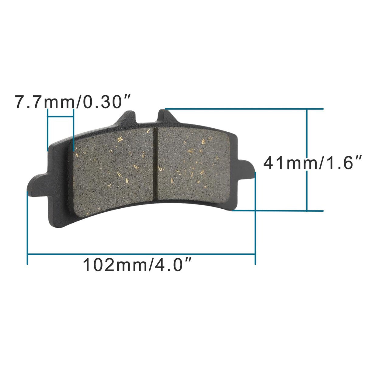 Front Brake Pads for 2018-2021 Multistrada 1260 MTS1260 Motorcycle