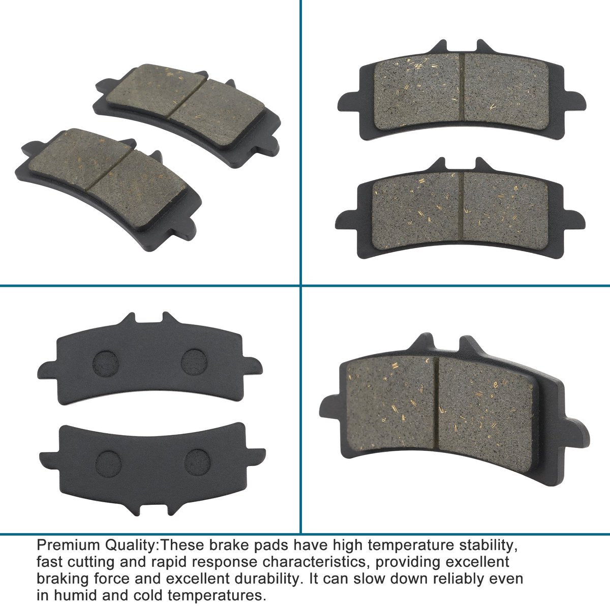 Front Brake Pads for 2018-2021 Multistrada 1260 MTS1260 Motorcycle