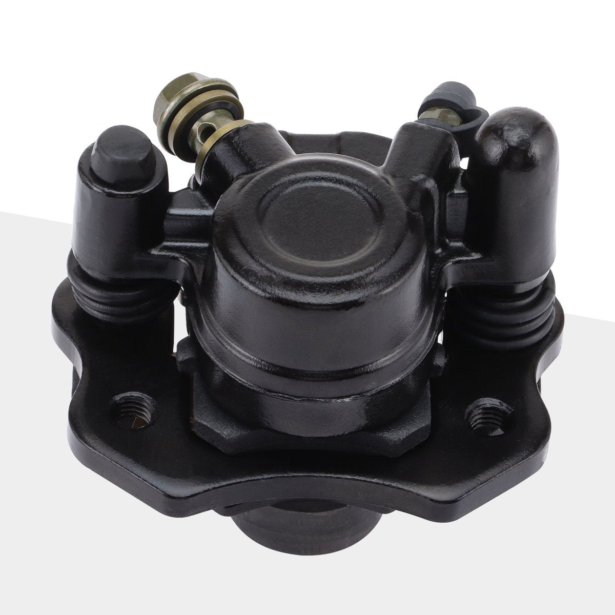 Front Hydraulic Brake Caliper with Pads for 50cc-250cc ATV Go Kart Quad