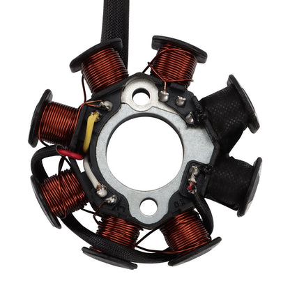 GY6 49cc 50cc 125cc 150cc 8-Coil 4-Wire AC Stator for 139QMB 157QMJ