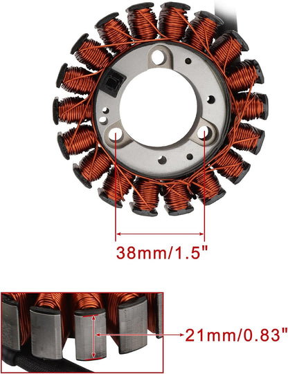 1987–1995 Honda CB400F CB-1 CBR400RR 18-Coil 3-Wire Stator 31120-KAF-003