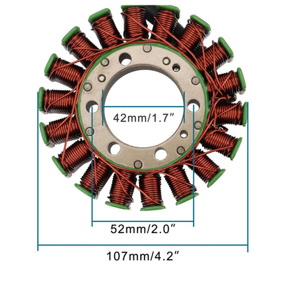 1999–2006 Honda CBR1100XX Super Blackbird 18-Coil 3-Wire Stator 31120-MAT-E01