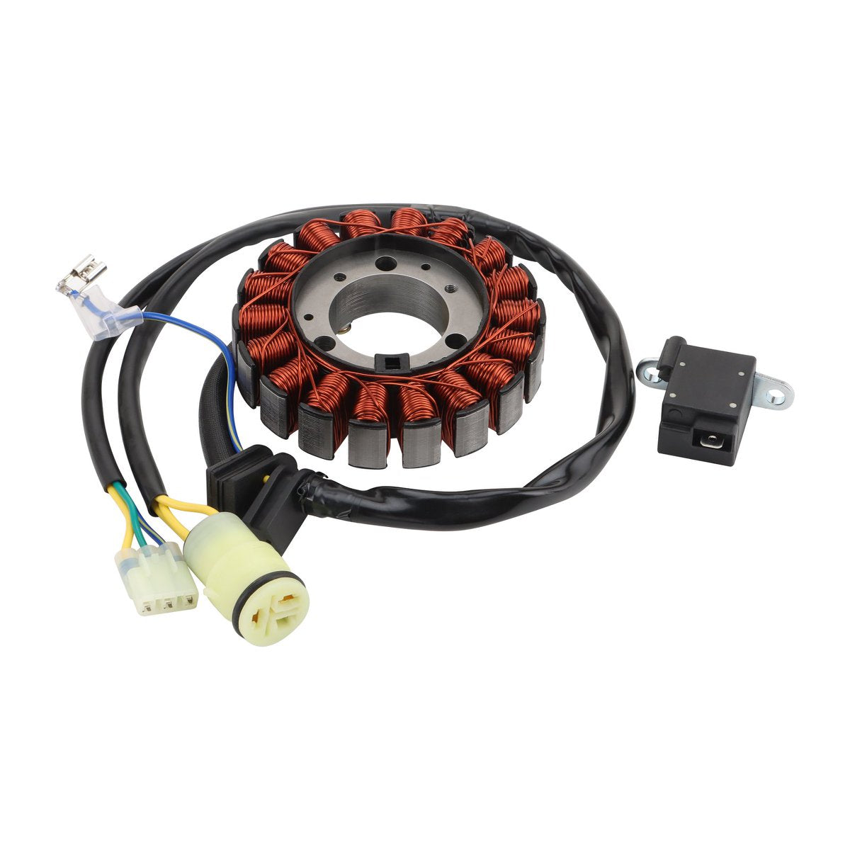 1988–2000 Honda TRX300 FourTrax 300 18-Coil 6-Wire Stator 31120-HC4-004